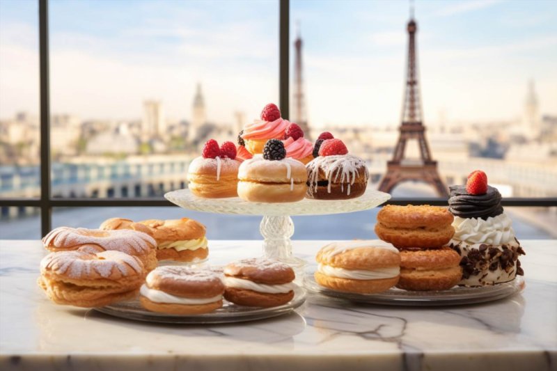 Francia sütemények Párizsban