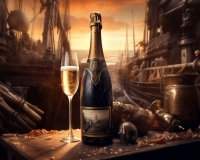 Die Entstehung des berühmten französischen Champagners